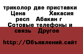  триколор две приставки › Цена ­ 8 000 - Хакасия респ., Абакан г. Сотовые телефоны и связь » Другое   